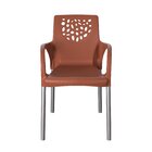 Conjunto 4 Poltronas Deluxe Terracota Terracota