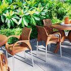 Conjunto 4 Poltronas Deluxe Terracota Terracota