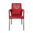 Conjunto 4 Poltronas Deluxe Vermelha Vermelho