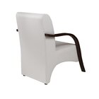 Conjunto 4 Poltronas Sevilha Braço Madeira Cadeira Decorativa