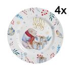 Conjunto 4 Prato Raso Holly Jolly - Natal