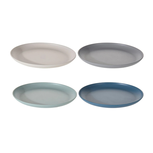 Conjunto 4 Pratos Clear Sortido Happy Time