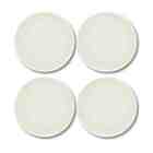 Conjunto 4 Pratos Salada 22 5 Cm Elo Creme Oxford