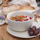 Conjunto 4 Pratos Sobremesa Cerâmica 20cm Orion Branco