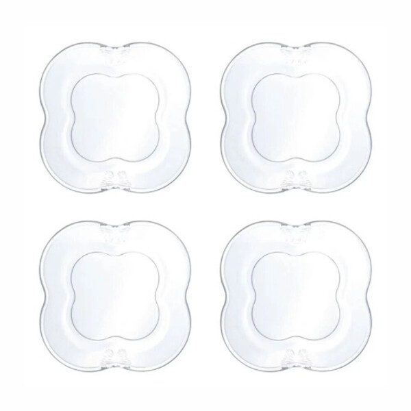 Conjunto 4 Pratos Sobremesa De Vidro Butterfly 17 Cm - Wolff