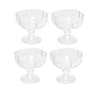 Conjunto 4 Tacas P/ Sobremesa Wolff De Vidro Butterfly 20596