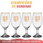 Conjunto 4 Taças Windsor Times Flamengo Edição Especial Prese