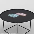 Conjunto 4 Travessas Em Cerâmica - 2 Flamingos E 2 Costela De