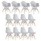 Conjunto 4 X Cadeiras Eames Daw Com Braços + 8 Cadeiras Eiffe