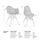 Conjunto 4 X Cadeiras Eames Daw Com Braços + 8 Cadeiras Eiffe