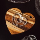 Conjunto 4 Xícaras Café Cristal C/píres Coração Pearl 85ml Ro