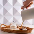 Conjunto 4 Xícaras De Chá Cristal Com Pires Pearl  180 Ml _ W