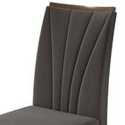 Conjunto 4 cadeiras Apogeu Imbuia/ - Móveis Lopas