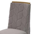 Conjunto 4 cadeiras Astrid Amêndoa/ - Móveis Lopas