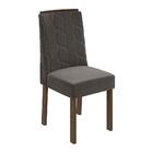 Conjunto 4 cadeiras Astrid Imbuia/ - Móveis Lopas