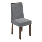 Conjunto 4 cadeiras Astrid Imbuia/ - Móveis Lopas