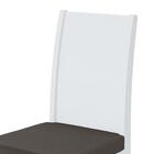 Conjunto 4 cadeiras Athenas Branco/ - Móveis Lopas