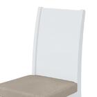 Conjunto 4 cadeiras Athenas Branco/ - Móveis Lopas