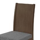 Conjunto 4 cadeiras Athenas Imbuia/ - Móveis Lopas