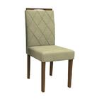 Conjunto 4 cadeiras Isabela Amêndoa/ - Pr Móveis