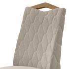 Conjunto 4 cadeiras Vênus Amêndoa/ - Móveis Lopas