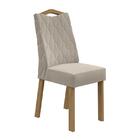 Conjunto 4 cadeiras Vênus Amêndoa/ - Móveis Lopas