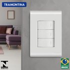 Conjunto 4x2 1 Int. Simples + 2 Int. Paralelo Liz Tramontina