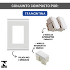 Conjunto 4x2 1 Int. Simples + 2 Int. Paralelo Liz Tramontina