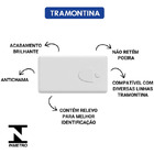 Conjunto 4x2 1 Interruptor Pulsador Campainha Liz Tramontina