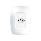 Conjunto 4x2 1 Tomada 2p+t 20a/250v Fame Elegance