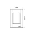 Conjunto 4x2 Cego Tramontina Giz Branco