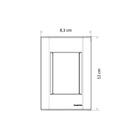 Conjunto 4x2 Cego Tramontina Giz Branco