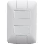 Conjunto 4x2 Com 1 Interruptor Simples 6 A 250 V E 1 Interrup