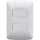 Conjunto 4x2 Com 1 Interruptor Simples 6 A 250 V E 1 Interrup