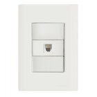 Conjunto 4x2 Com 1 Tomada Telefone Rj11 Tramontina Giz Branco