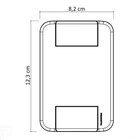 Conjunto 4x2 Com 3 Interruptores Paralelos 10 A 250 V Tramont