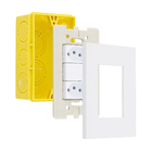 Conjunto 4x2 Simples 2 Tomadas 10A com Suporte Branco Fosco Madrid Lexman