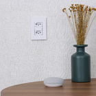 Conjunto 4x2 Simples 2 Tomadas 10A com Suporte Branco Fosco Madrid Lexman