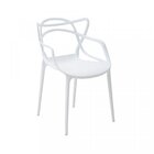 Conjunto 5 Cadeiras Allegra Pp Branco