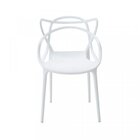 Conjunto 5 Cadeiras Allegra Pp Branco