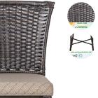 Conjunto 5 Cadeiras Turquia Pedra Ferro A27 Fibra Trama Fecha