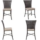 Conjunto 5 Cadeiras Turquia Pedra Ferro A27 Fibra Trama Fecha