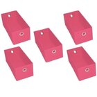 Conjunto 5 Caixas Organizadoras 12,5cmx15cm Acasa Móveis