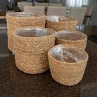 Conjunto 5 Cesto Fibras Naturais Stef Alto - Ts Brasil