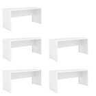 Conjunto 5 Escrivaninhas Me4109 163cm Branco Branco