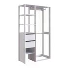 Conjunto 5 Para Closet 06 Modulos Db001 Db002 Pp Milani Store