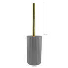 Conjunto 5 Peças Groove De Acessórios De Banheiro Lavabo Ou C