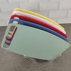 Conjunto 5 Tábuas De Corte Com Suporte Para Cozinha Coloridas