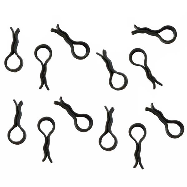 Conjunto 60 Presilhas Para Calça Clips Prendedor De Cabides 8