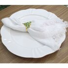 Conjunto 6 Anéis De Guardanapo Natalino Pinheirinho 4cm